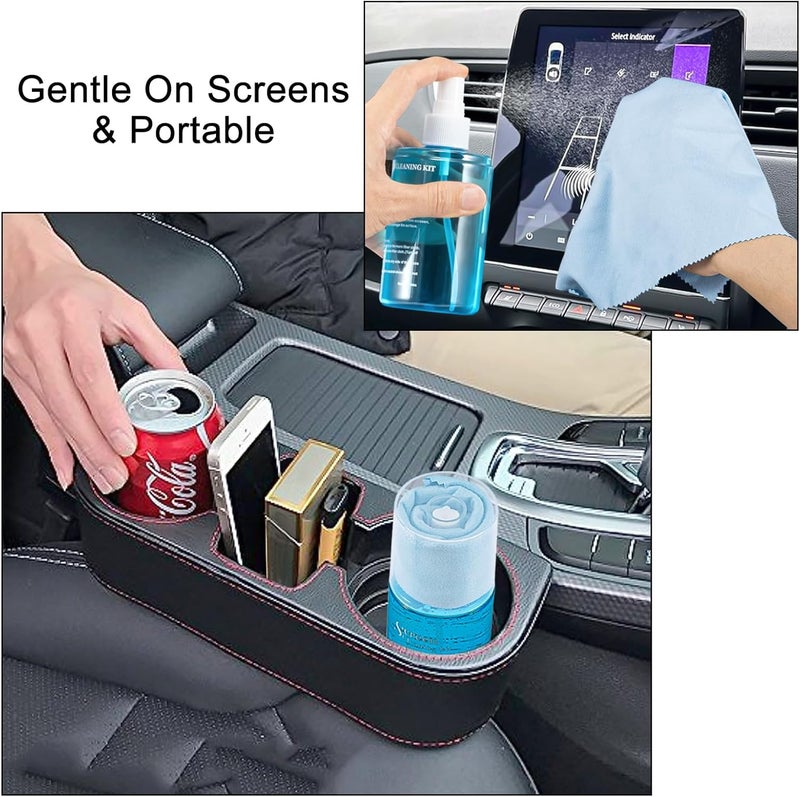 walrfid Car Screen Cleaner Spray, TV Computer Laptop Touchscreen Mist Cleaning Kit Wipe for CD Disc DVD VCD, Electronic Cell Phone iPad iPhone MacBook Pro Tablet Monitor LCD LED Flat Screens - Image 5
